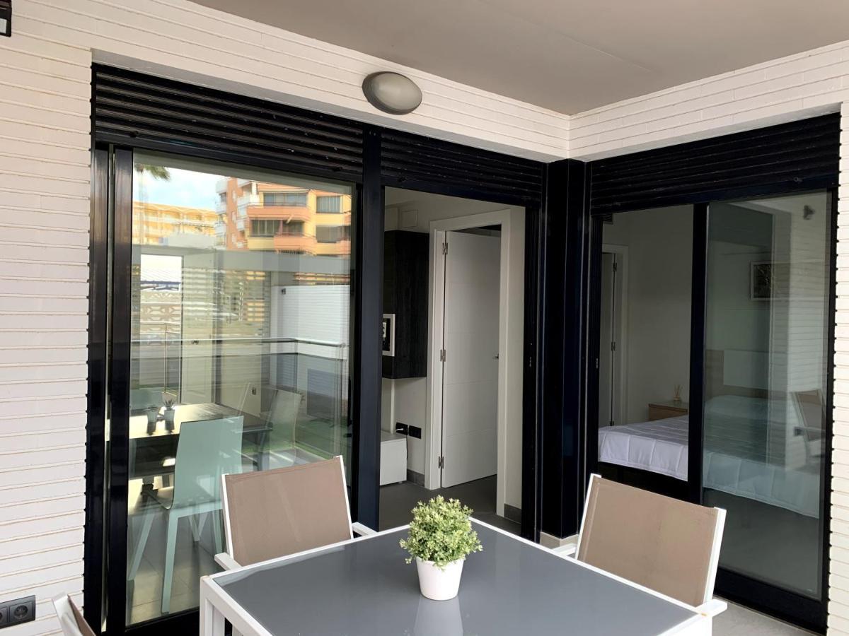 Peñíscola Apartamento Con Jardin En Primera Linea De Playa Con Parking Y Piscina מראה חיצוני תמונה