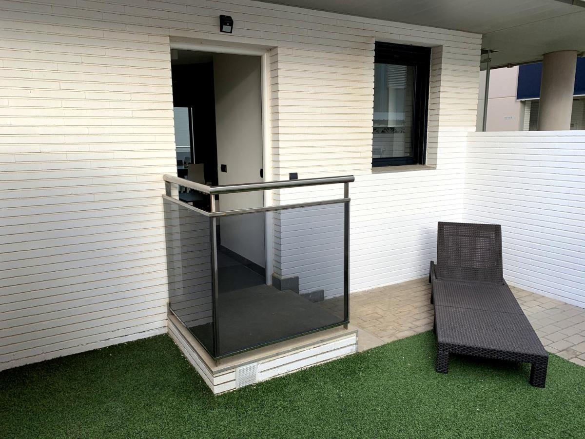 Peñíscola Apartamento Con Jardin En Primera Linea De Playa Con Parking Y Piscina מראה חיצוני תמונה